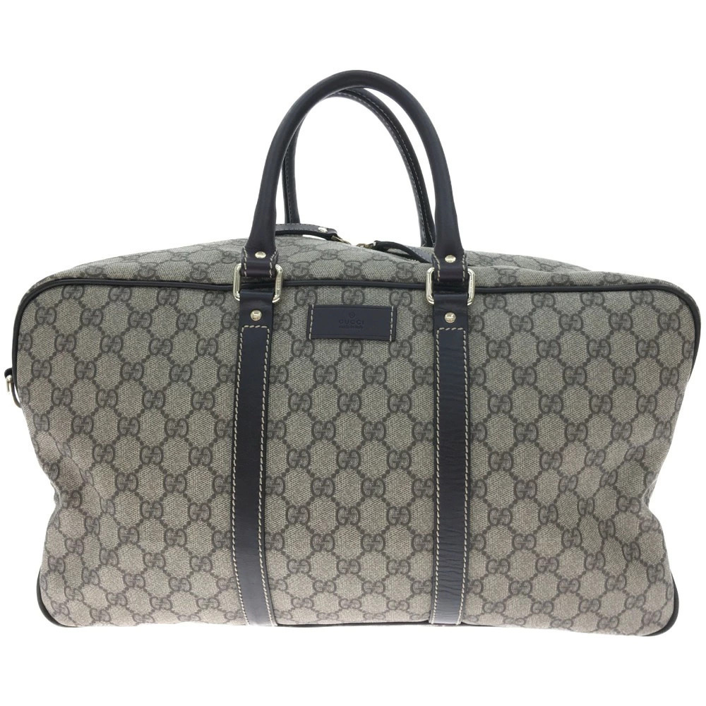 GUCCI GG Supreme Handbag Boston Bag